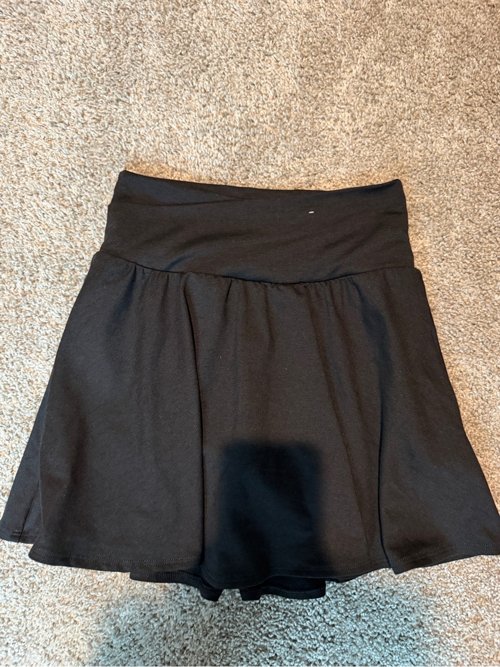 Old Navy Black Circle Skater Skirt